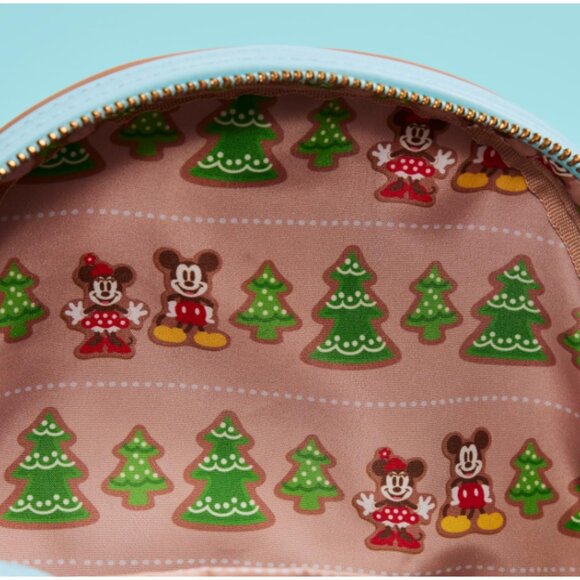 NEW Loungefly Disney Mickey and Minnie Ice Skating Holiday (Scented) - Picture 6 of 7
